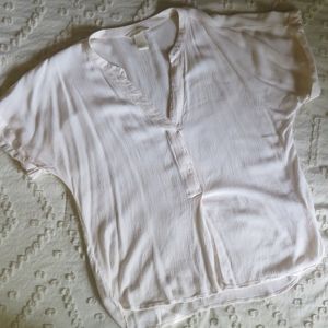 H&M Loose V-Neck Blouse